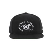 【25秋冬ご予約受付中！25年8月入荷予定】ROTTWEILER/HORSE CAP（BLACK）［キャップ-25秋冬］