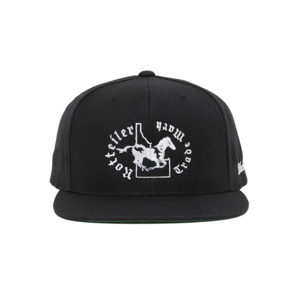 画像1: 【25秋冬ご予約受付中！25年8月入荷予定】ROTTWEILER/HORSE CAP（BLACK）［キャップ-25秋冬］