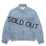 WACKO MARIA/WRANGLER / WASHED DENIM TRUCKER JACKET（INDIGO）［ウォッシュドデニムトラッカーJKT-25春夏］