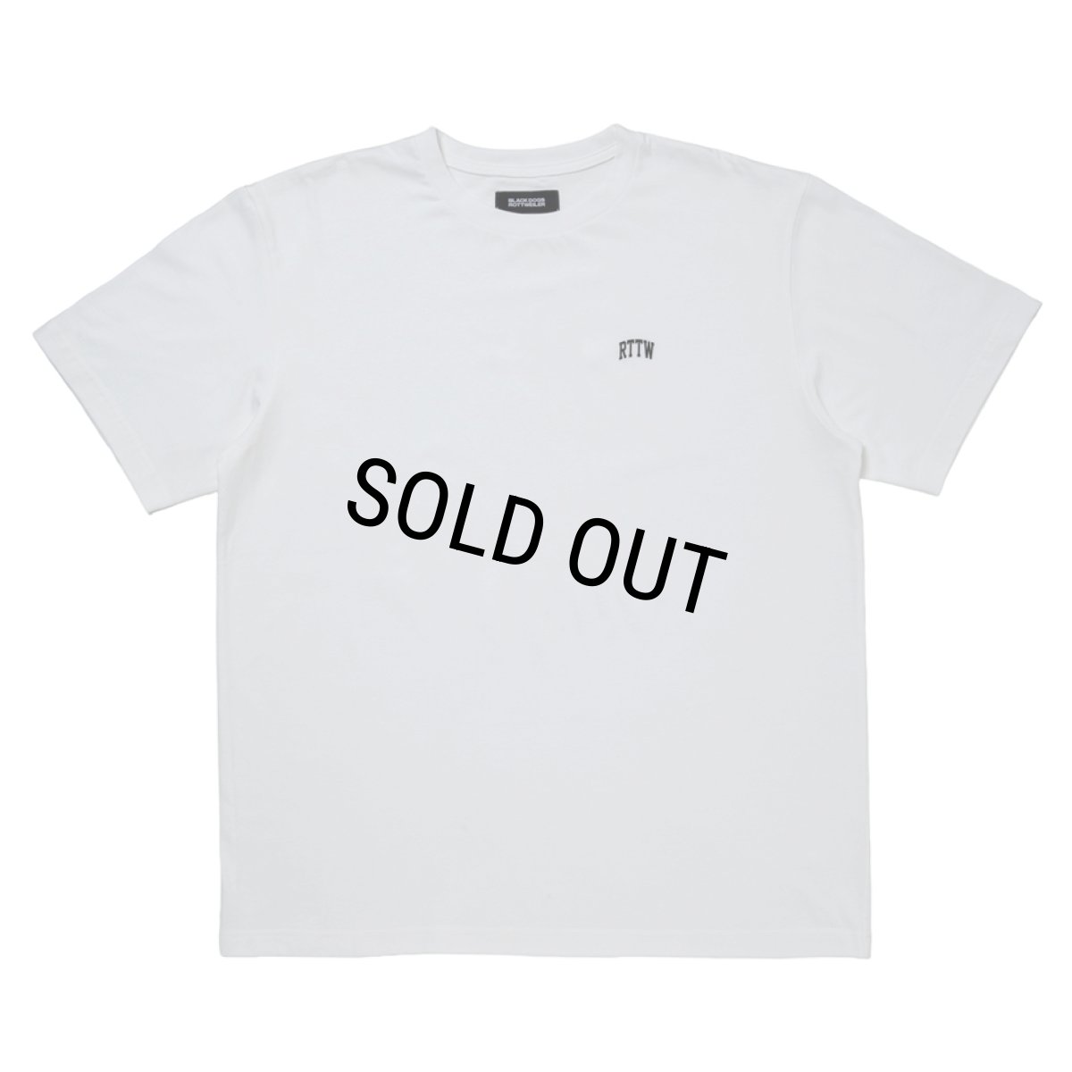 画像1: 【30％OFF】ROTTWEILER/R9 LOGO TEE（WHITE）［プリントT-25秋冬］ (1)