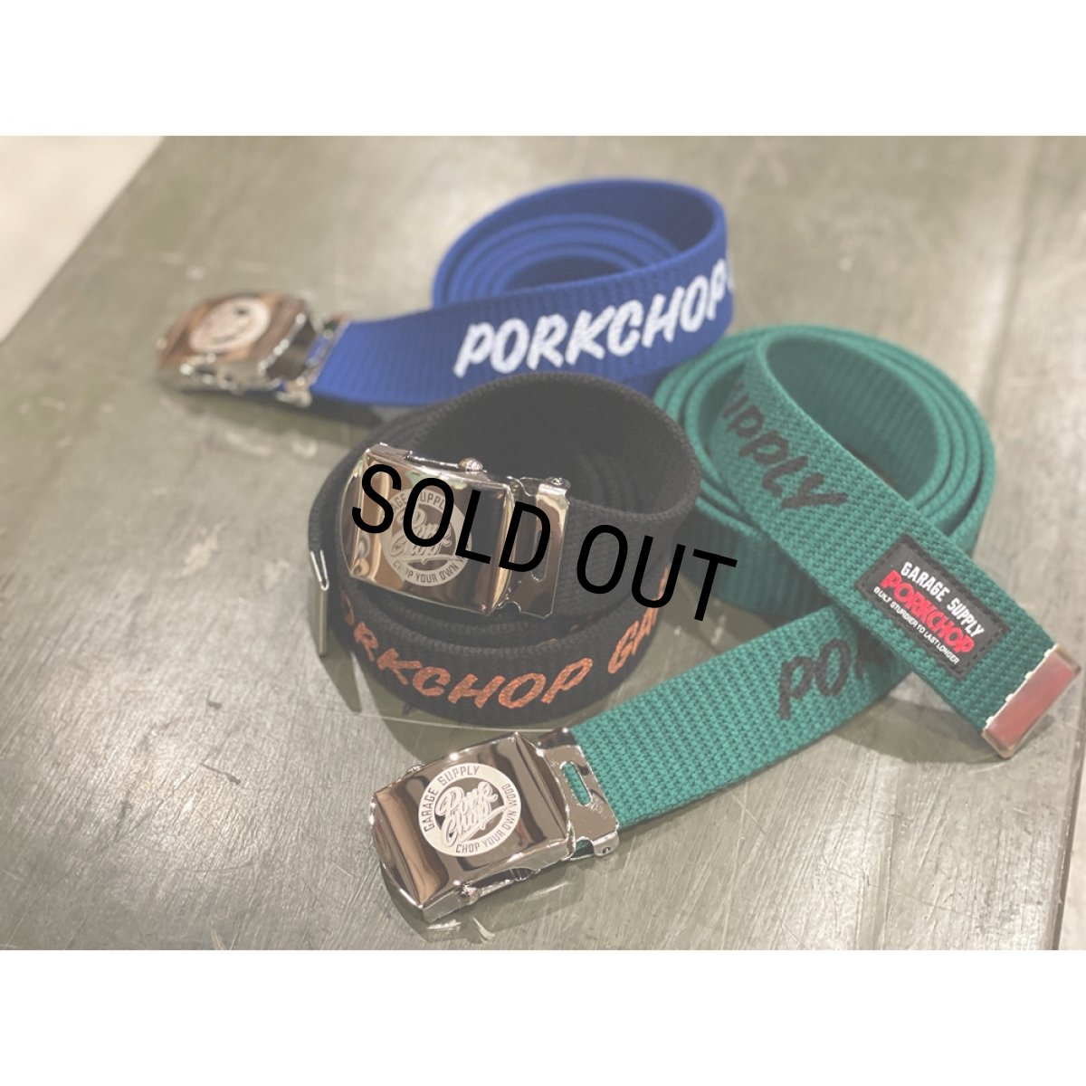 画像9: PORKCHOP/GACHA BELT 24（各色）［ガチャベルト-25春夏］ (9)