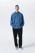 画像6: 【25秋冬ご予約受付中！25年9月入荷予定】ROTTWEILER/R9 WASHED DENIM SHIRT（INDIGO）［ウォッシュドデニムシャツ-25秋冬］