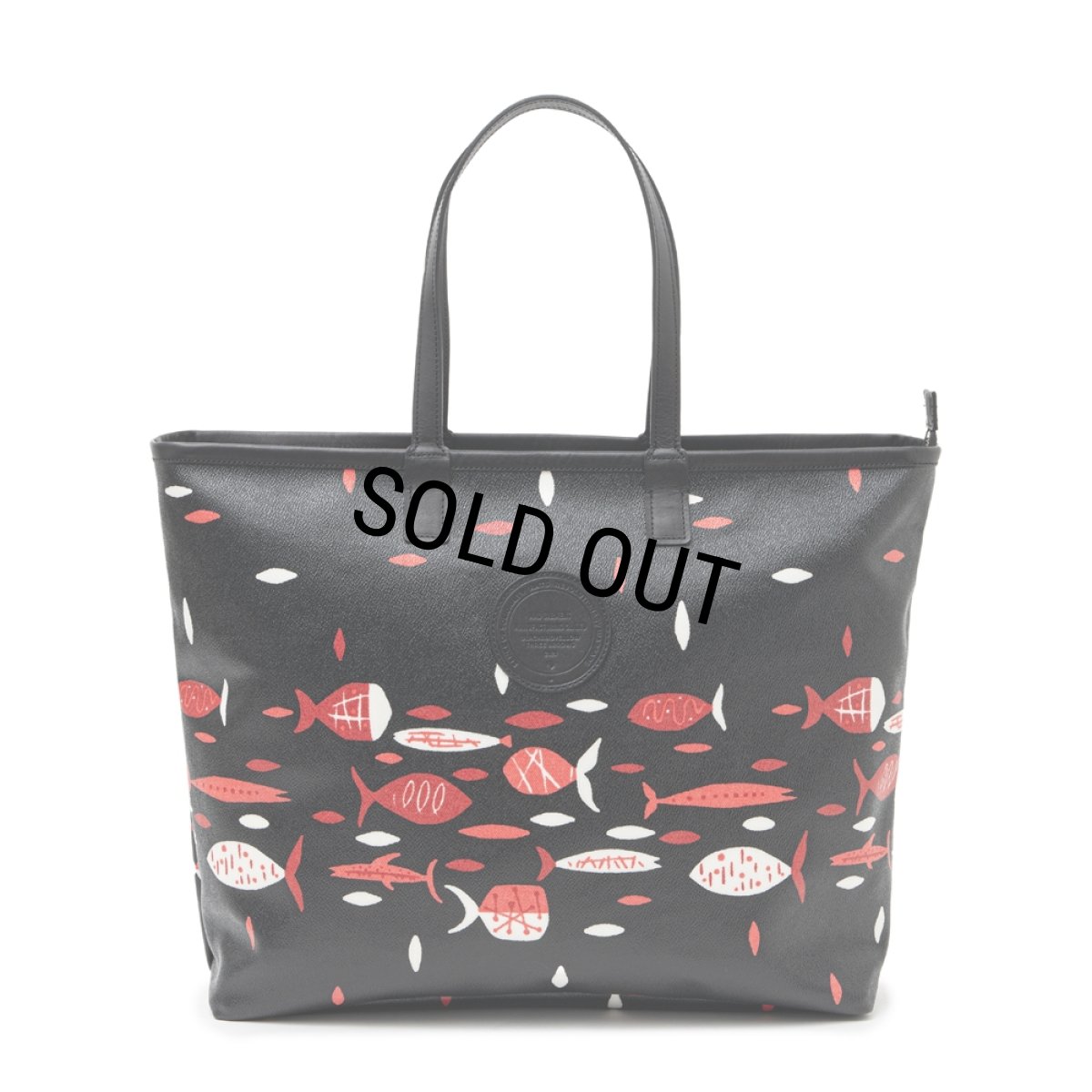 画像1: 【40%OFF】RATS/PVC TOTE BAG（BLACK）［PVCトートバッグ-25春夏］ (1)