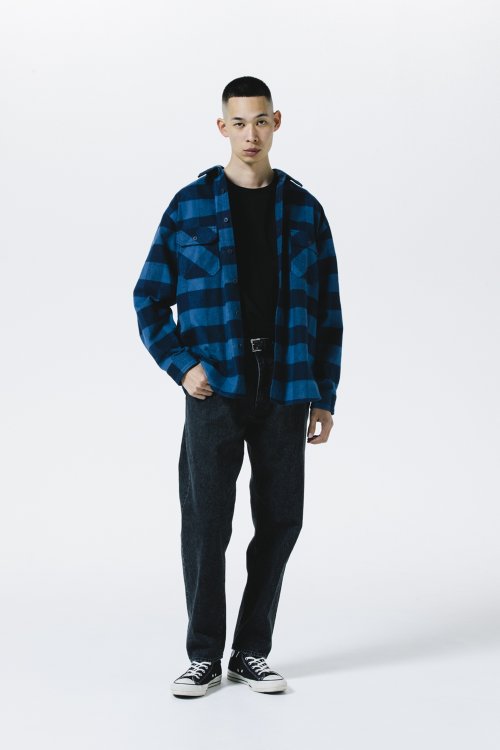 他の写真3: 【25秋冬ご予約受付中！25年10月入荷予定】ROTTWEILER/R9 BUFFALO CHECK SHIRT（BLUE）［バッファローチェックシャツ-25秋冬］