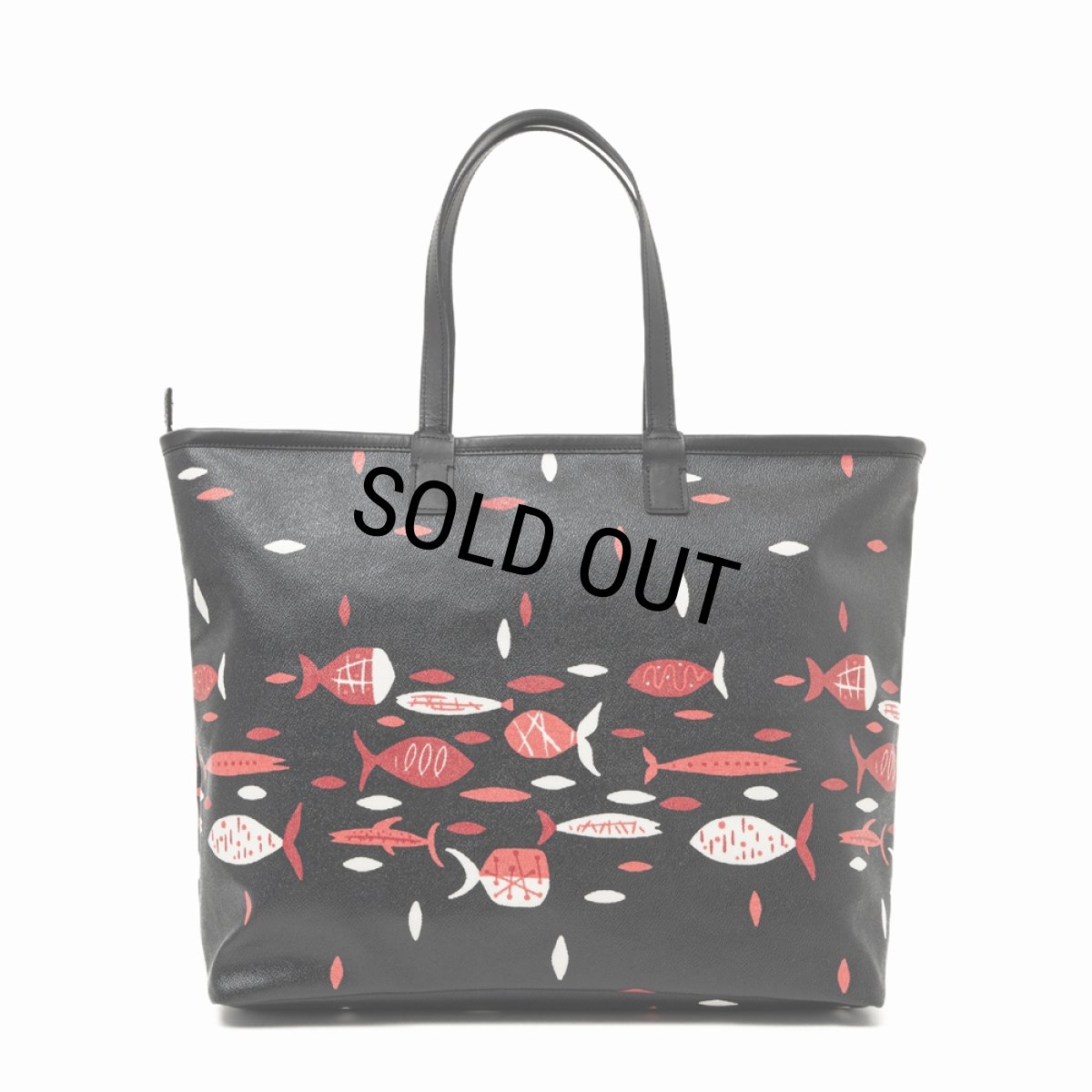 画像2: 【40%OFF】RATS/PVC TOTE BAG（BLACK）［PVCトートバッグ-25春夏］ (2)