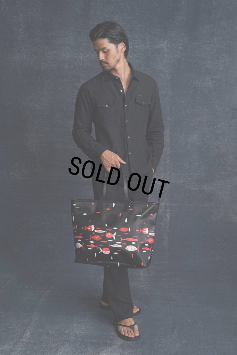 画像6: 【40%OFF】RATS/PVC TOTE BAG（BLACK）［PVCトートバッグ-25春夏］ (6)