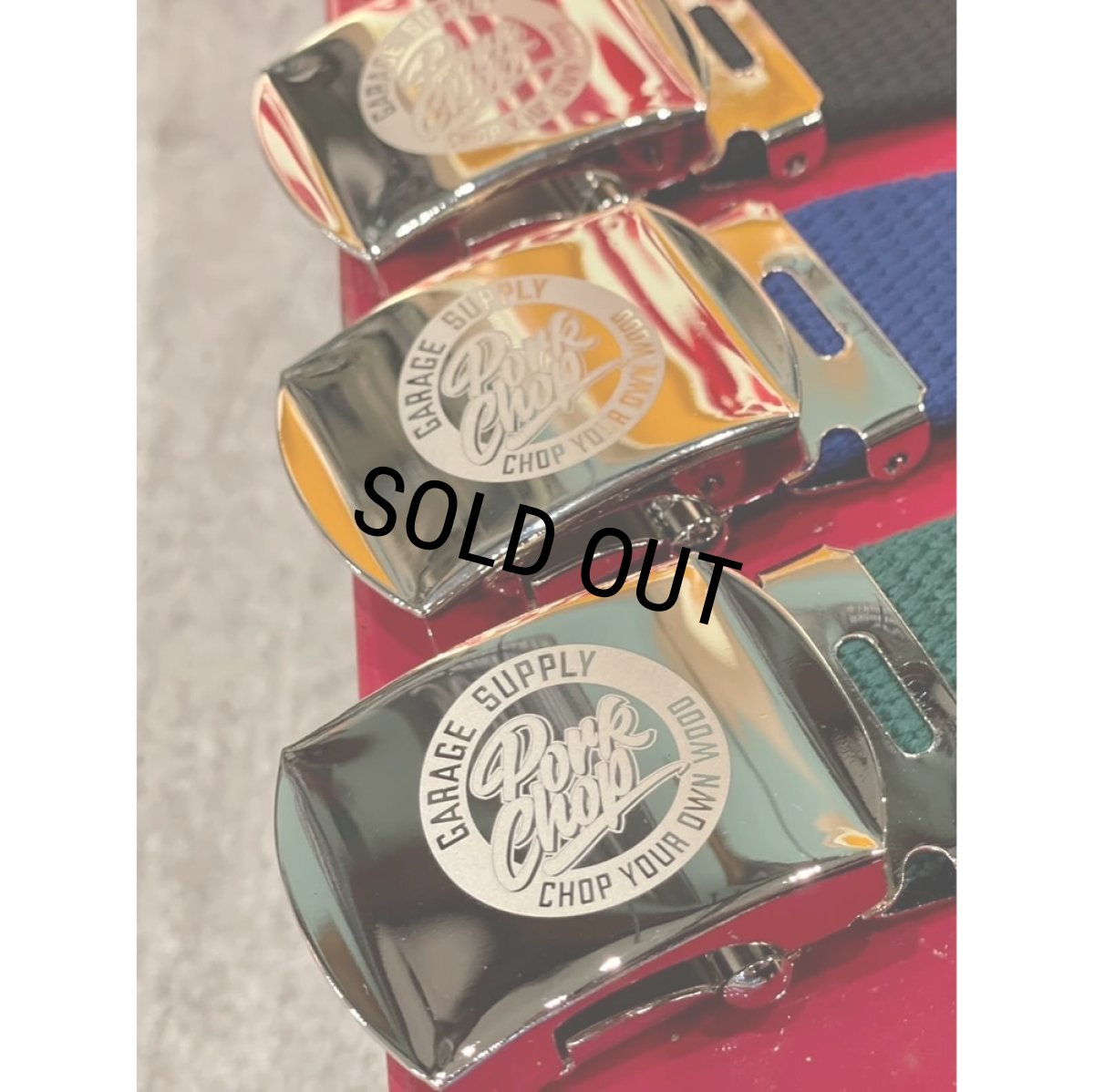 画像10: PORKCHOP/GACHA BELT 24（各色）［ガチャベルト-25春夏］ (10)