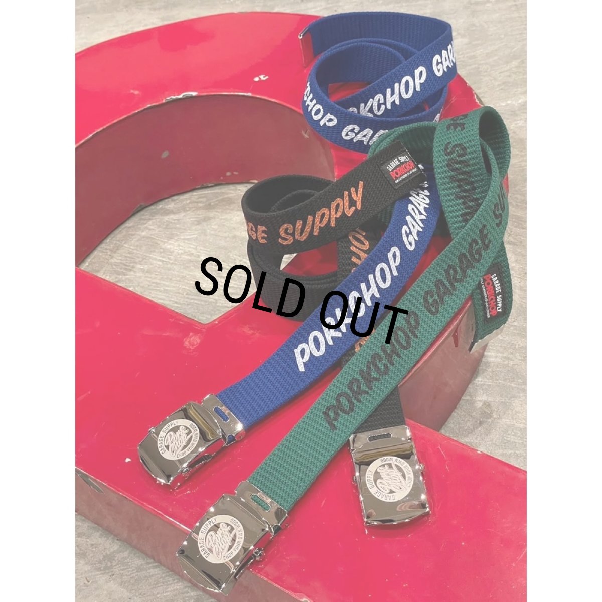 画像8: PORKCHOP/GACHA BELT 24（各色）［ガチャベルト-25春夏］ (8)