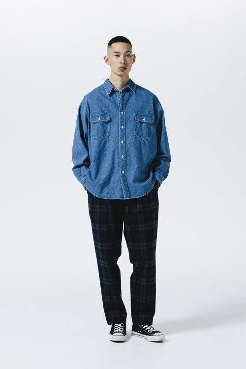 他の写真3: 【25秋冬ご予約受付中！25年9月入荷予定】ROTTWEILER/R9 WASHED DENIM SHIRT（INDIGO）［ウォッシュドデニムシャツ-25秋冬］