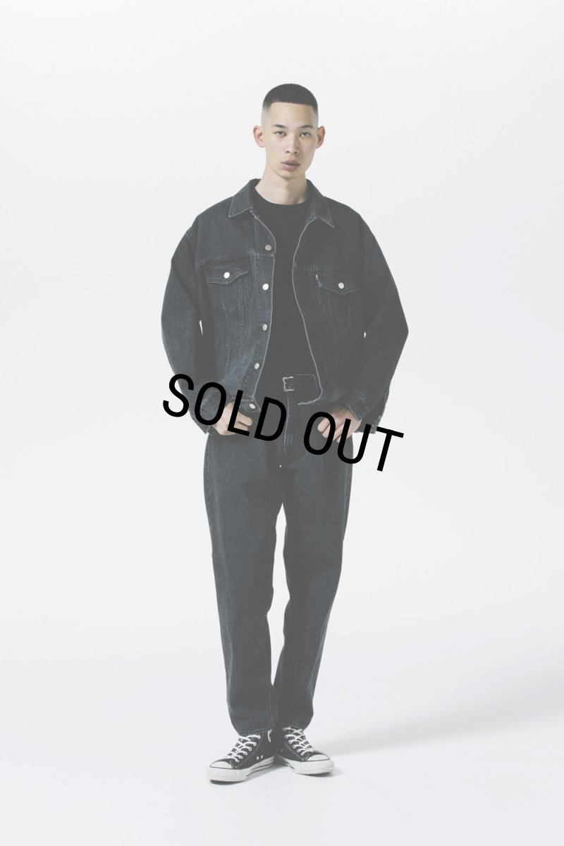 画像5: 【30％OFF】ROTTWEILER/R9 DENIM PANTS（BLACK）［デニムパンツ-25秋冬］ (5)