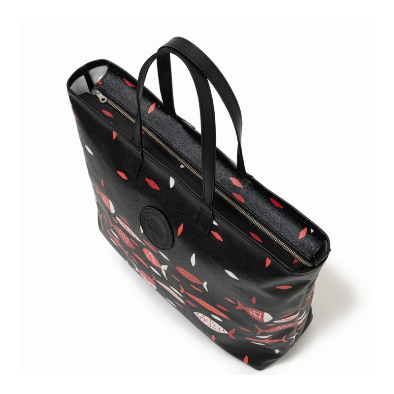 画像2: RATS/PVC TOTE BAG（BLACK）［PVCトートバッグ-25春夏］