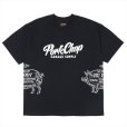 画像1: PORKCHOP/MULTI LOGOS TEE 2025（BLACK）［プリントT-25春夏］ (1)