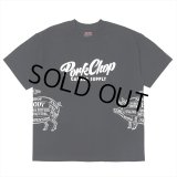PORKCHOP/MULTI LOGOS TEE 2025（BLACK）［プリントT-25春夏］