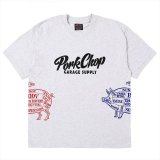 PORKCHOP/MULTI LOGOS TEE 2025（GRAY）［プリントT-25春夏］