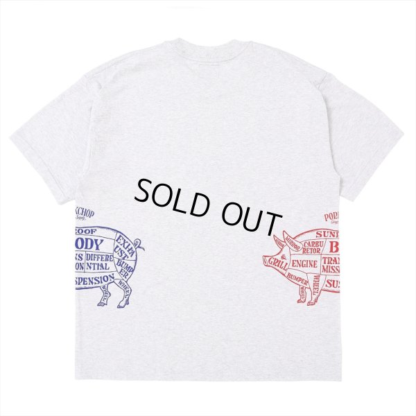 画像2: PORKCHOP/MULTI LOGOS TEE 2025（GRAY）［プリントT-25春夏］