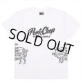 PORKCHOP/MULTI LOGOS TEE 2025（WHITE）［プリントT-25春夏］