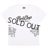 PORKCHOP/MULTI LOGOS TEE 2025（WHITE）［プリントT-25春夏］