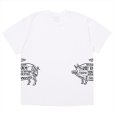 画像2: PORKCHOP/MULTI LOGOS TEE 2025（WHITE）［プリントT-25春夏］ (2)