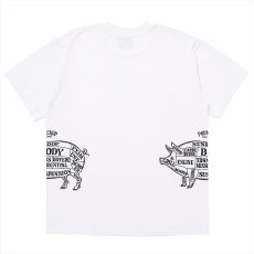 画像2: PORKCHOP/MULTI LOGOS TEE 2025（WHITE）［プリントT-25春夏］ (2)
