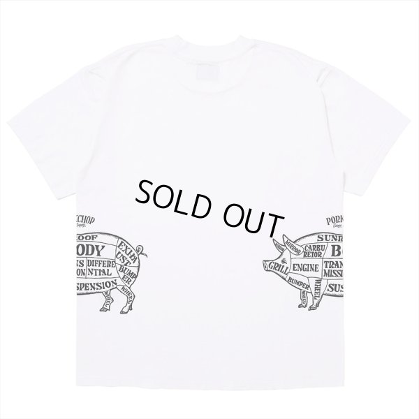 画像2: PORKCHOP/MULTI LOGOS TEE 2025（WHITE）［プリントT-25春夏］