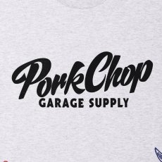 画像3: PORKCHOP/MULTI LOGOS TEE 2025（GRAY）［プリントT-25春夏］ (3)