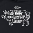 画像4: PORKCHOP/MULTI LOGOS TEE 2025（BLACK）［プリントT-25春夏］ (4)