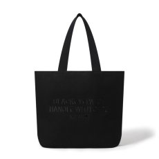 画像2: BlackEyePatch/HWC LABEL TOTE BAG LARGE（BLACK） (2)