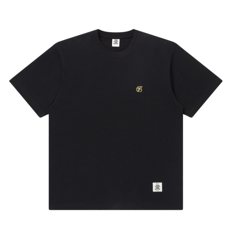 画像1: BlackEyePatch/HEAVY WEIGHT SMALL B EMBLEM TEE(BLACK)
