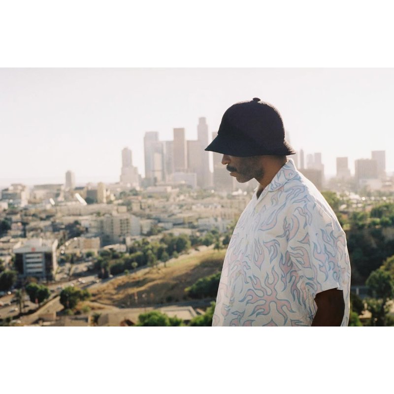 画像2: CHALLENGER/S/S FIRE SHIRT（LT PINK/WHITE）［ファイヤーシャツ-25春夏］