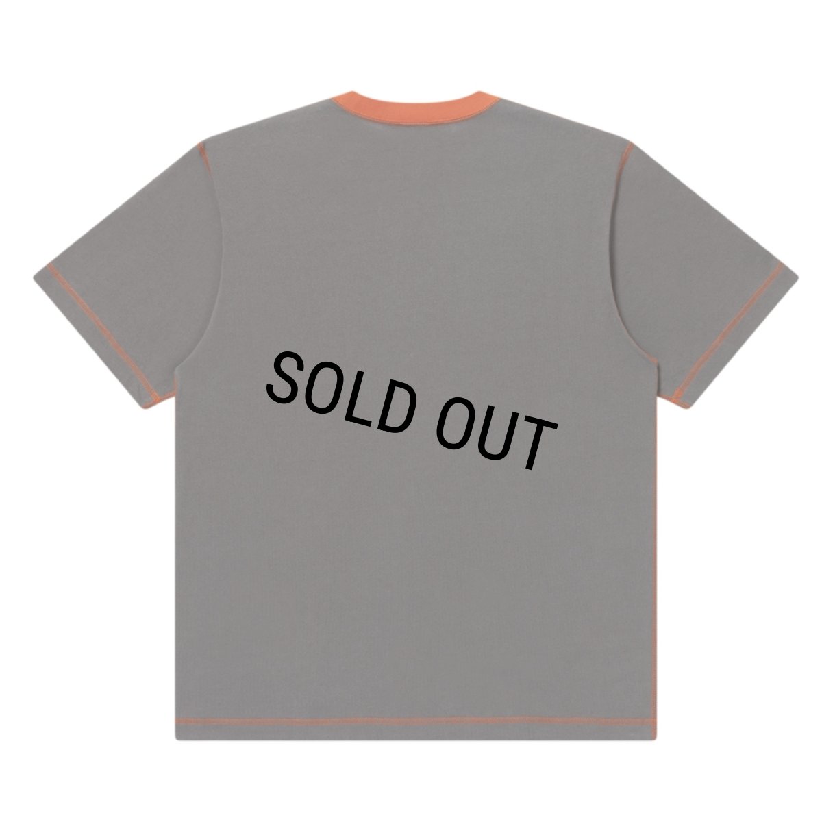 画像2: BlackEyePatch/HERALDIC COLLEGE STITCH TONED TEE（CHARCOAL） (2)