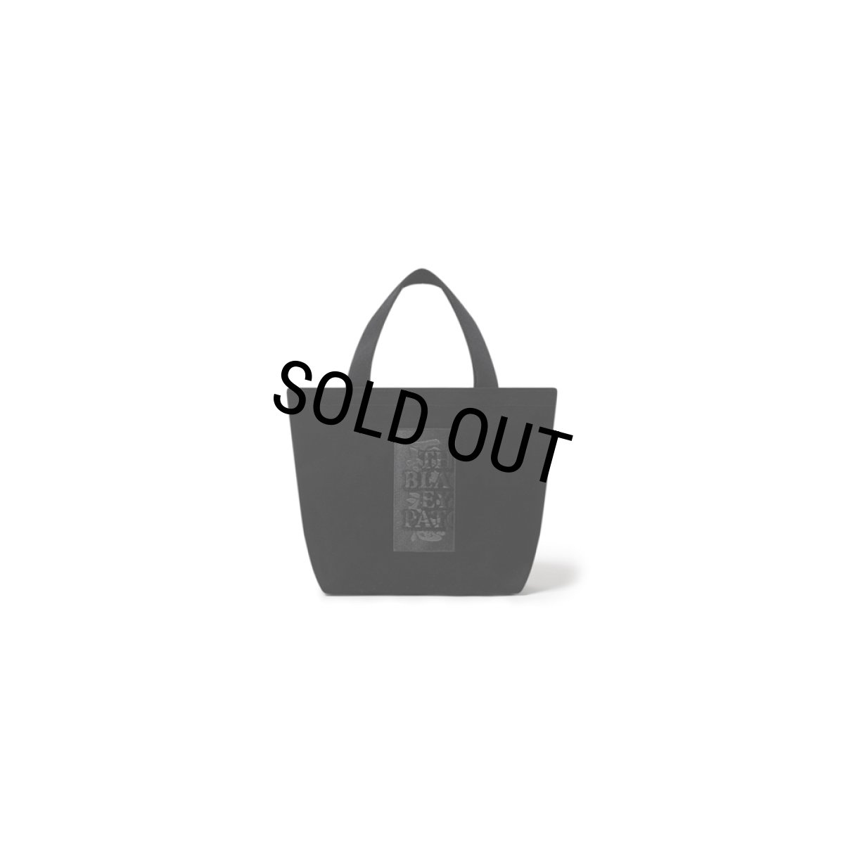 画像1: BlackEyePatch/HWC LABEL TOTE BAG SMALL（BLACK） (1)