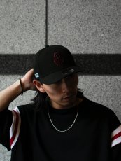 画像13: CALEE × NEW ERA CALEE NT LOGO BASEBALL CAP ＜EXCLUSIVE＞（BLACK）［B.Bキャップ-25春夏］ (13)