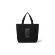 画像1: BlackEyePatch/HWC LABEL TOTE BAG MEDIUM（BLACK） (1)