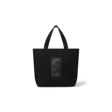 画像1: BlackEyePatch/HWC LABEL TOTE BAG MEDIUM（BLACK） (1)