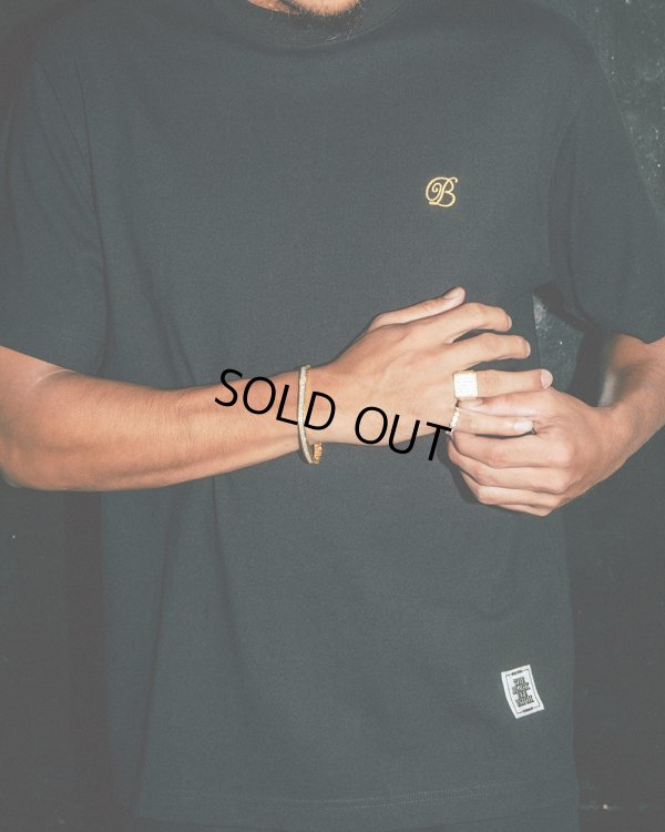 画像3: BlackEyePatch/HEAVY WEIGHT SMALL B EMBLEM TEE（BLACK）