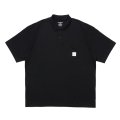 COOTIE PRODUCTIONS/Open End Yarn Error Fit S/S Polo（Black）［エラーフィットポロ-25春夏］