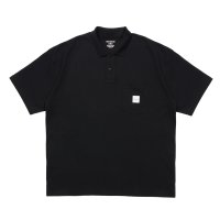 COOTIE PRODUCTIONS/Open End Yarn Error Fit S/S Polo（Black）［エラーフィットポロ-25春夏］