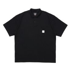 画像1: COOTIE PRODUCTIONS/Open End Yarn Error Fit S/S Polo（Black）［エラーフィットポロ-25春夏］ (1)