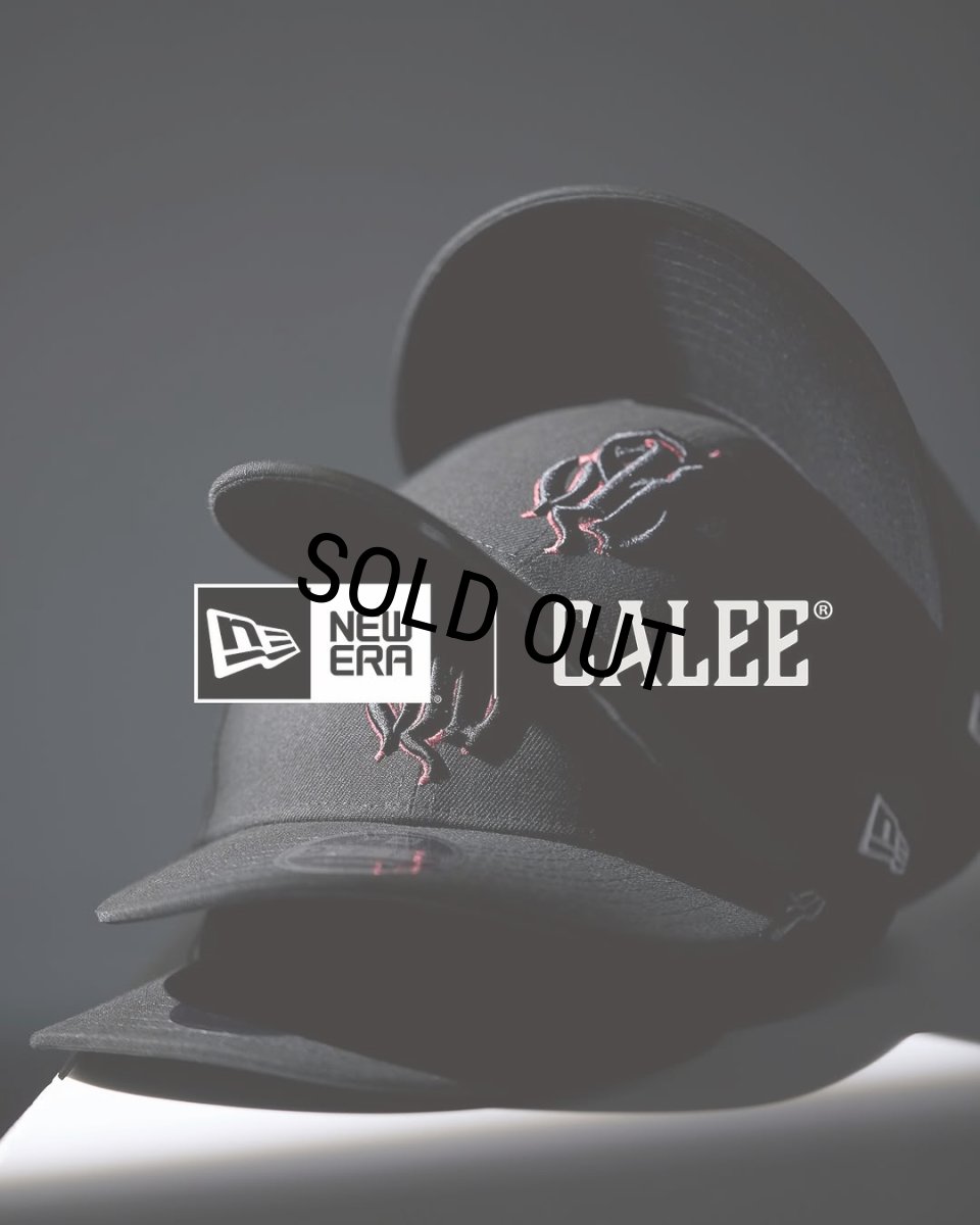 画像10: CALEE × NEW ERA CALEE NT LOGO BASEBALL CAP ＜EXCLUSIVE＞（BLACK）［B.Bキャップ-25春夏］ (10)