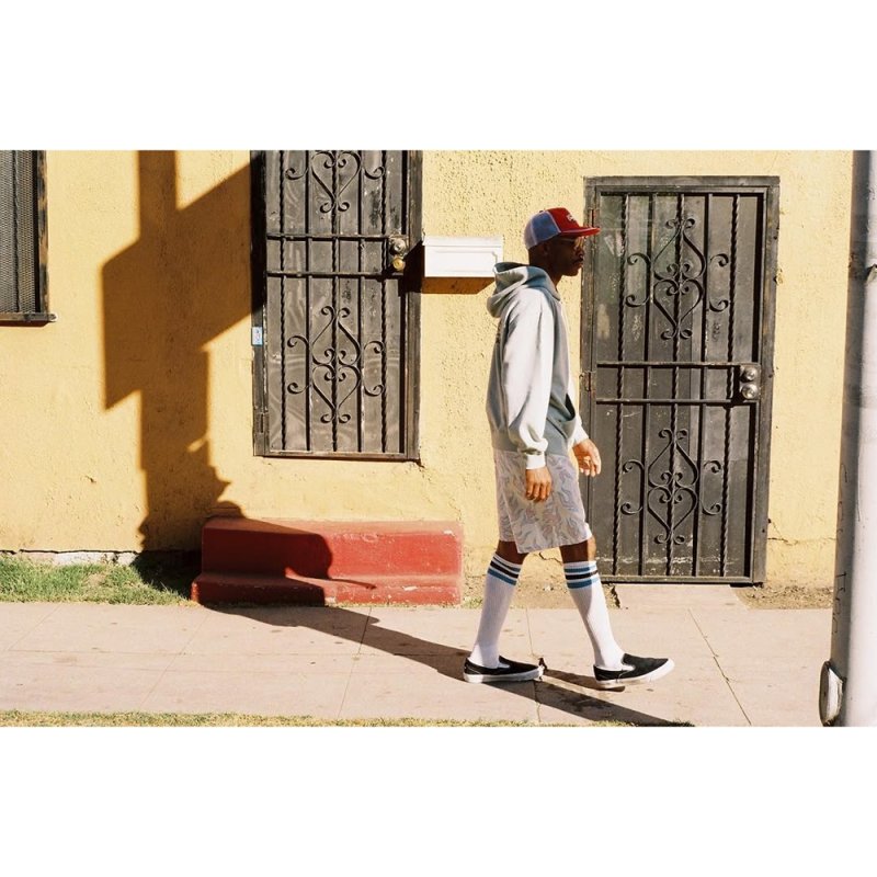 画像2: CHALLENGER/FIRE SHORTS（LT PINK/WHITE）［ファイヤーショーツ-25春夏］