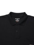 画像3: COOTIE PRODUCTIONS/Open End Yarn Error Fit S/S Polo（Black）［エラーフィットポロ-25春夏］ (3)