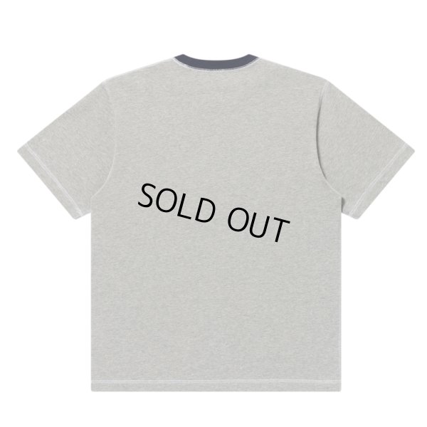 画像2: BlackEyePatch/HERALDIC COLLEGE STITCH TONED TEE（HEATHER GRAY）