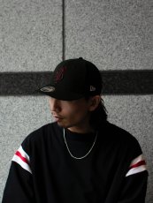 画像12: CALEE × NEW ERA CALEE NT LOGO BASEBALL CAP ＜EXCLUSIVE＞（BLACK）［B.Bキャップ-25春夏］ (12)