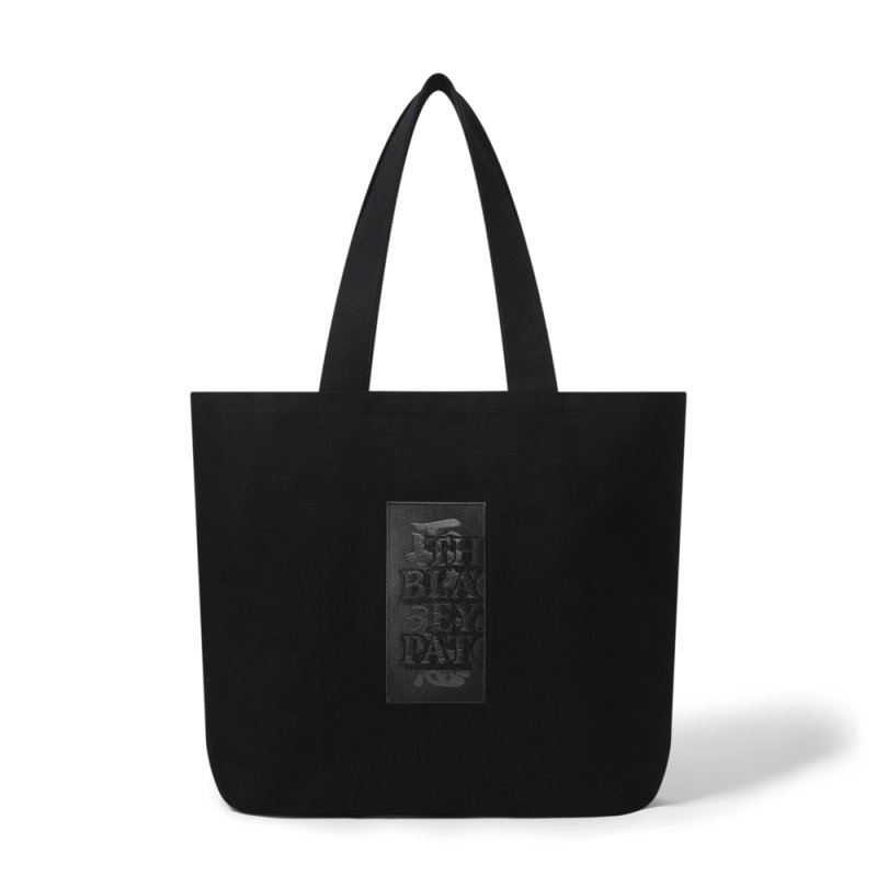 画像1: BlackEyePatch/HWC LABEL TOTE BAG LARGE(BLACK)