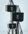 画像3: BlackEyePatch/HWC LABEL TOTE BAG MEDIUM（BLACK） (3)