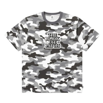 画像1: BlackEyePatch/OG LABEL TEE（WHITE CAMO）