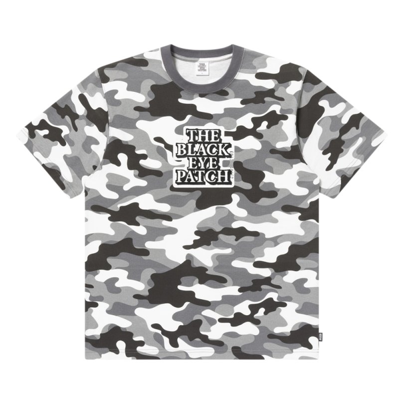 画像1: BlackEyePatch/OG LABEL TEE(WHITE CAMO)