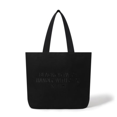画像2: BlackEyePatch/HWC LABEL TOTE BAG LARGE（BLACK）
