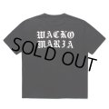 WACKO MARIA/WASHED HEAVY WEIGHT T-SHIRT（BLACK）［プリントT-25春夏］