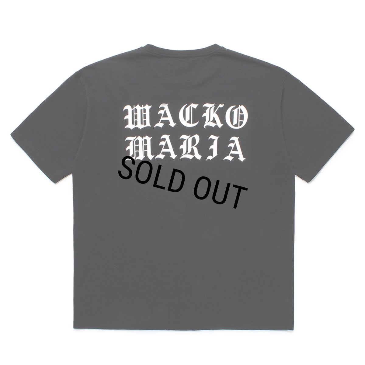 画像1: WACKO MARIA/WASHED HEAVY WEIGHT T-SHIRT（BLACK）［プリントT-25春夏］ (1)